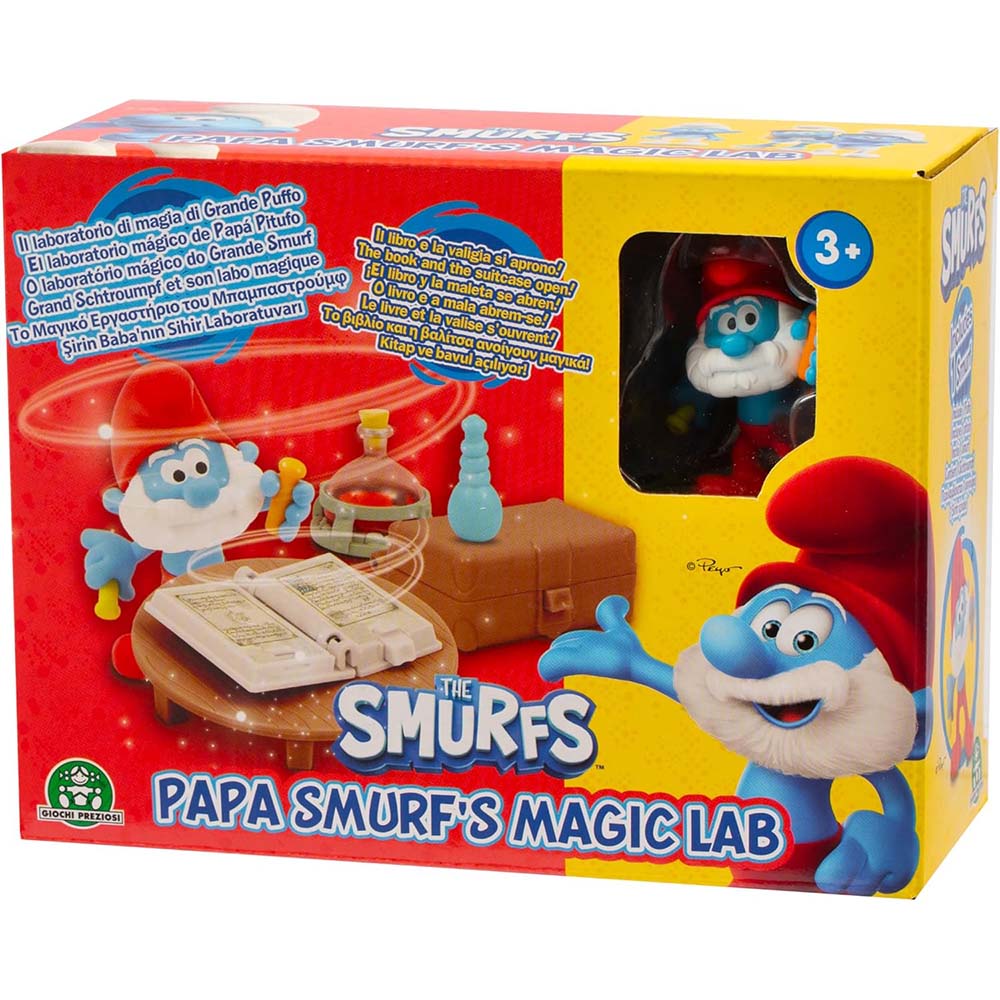 PITUFOS PLAYSET LABORATORIO PUF18000