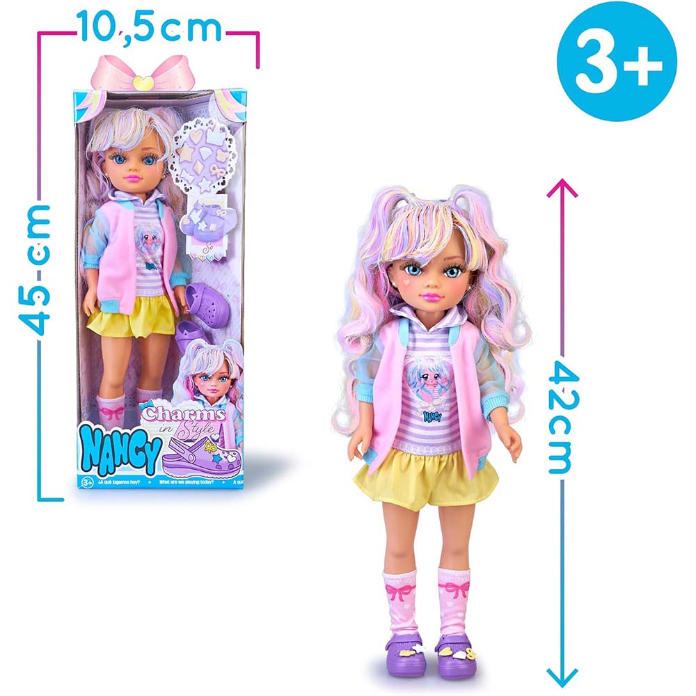 Nancy Charms Style NAC90000: Muñeca - Edad 3+