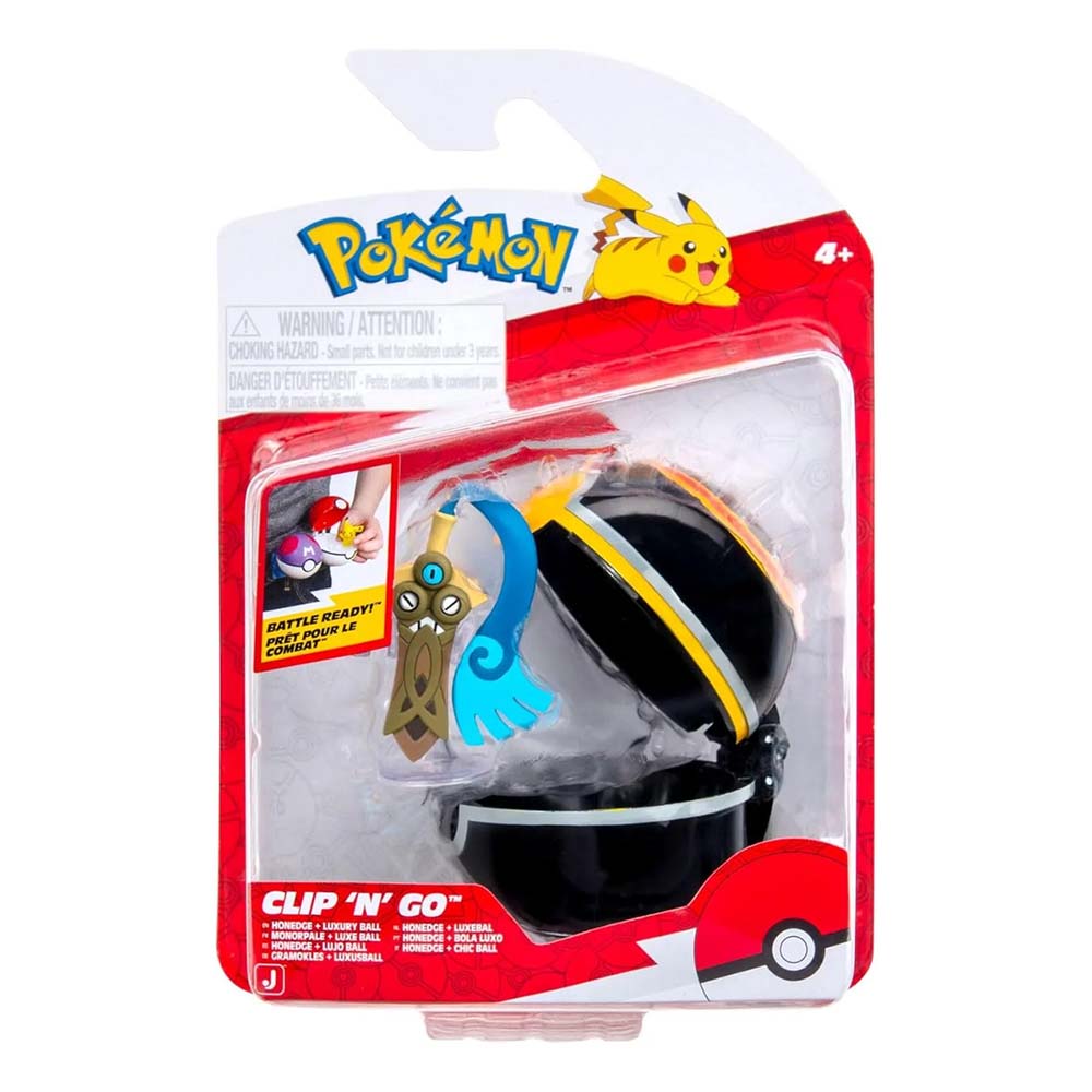 Pokémon Clip 'N' Go - Honedge & Luxury Ball PKW3505