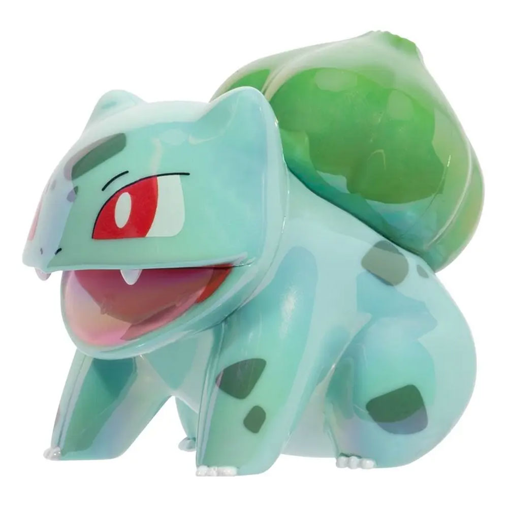Pokémon Select Iridescent Shine Jazwares: Bulbasaur Figura Coleccionable Surtida de 7.6 cm - Edad 4+