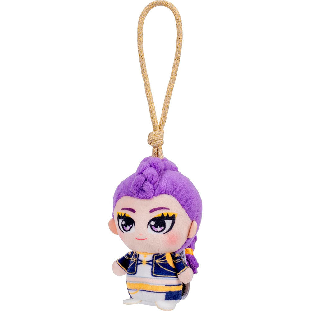 KPop Demon Hunters Jazwares: Clip de Peluche Coleccionable de Rumi de 10 cm - Edad 6+