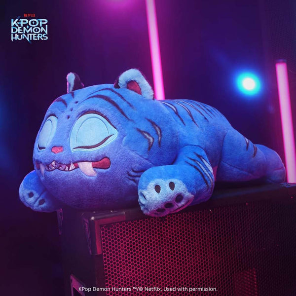 KPop Demon Hunters Peluche Derpy Tiger Dormido 18