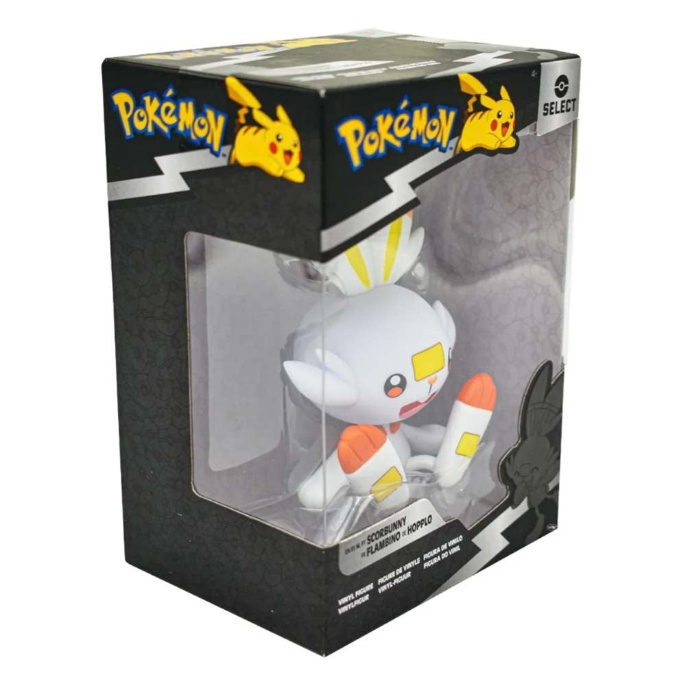 Pokémon Select 4" Vinyl Figure - Scorbunny PKW4433, figuras de acción