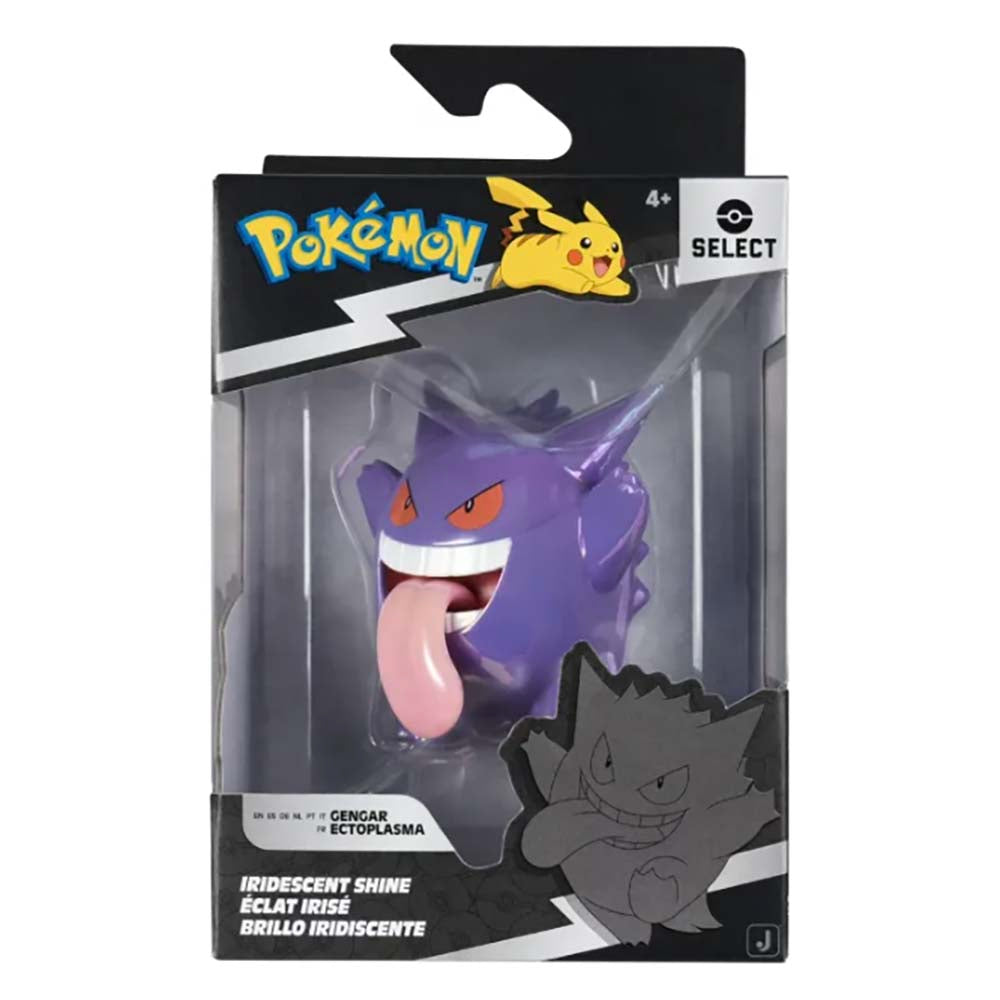 Pokémon Select 3" Iridescent Shine Figure - Gengar PKW2393