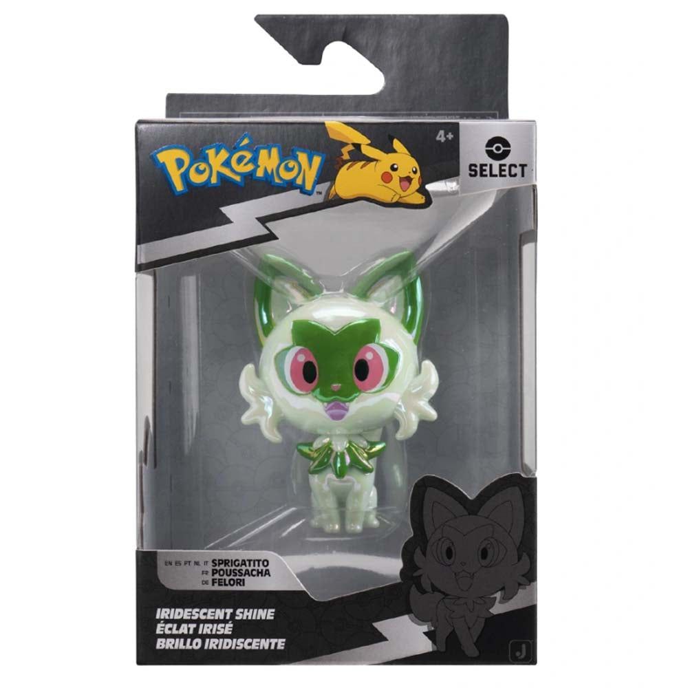 Pokémon Select 3" Iridescent Shine Figure - Sprigatito PKW2393