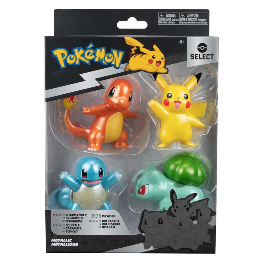 Pokémon Select Metallic Battle Pack 3" - 4 Pack PKW3414