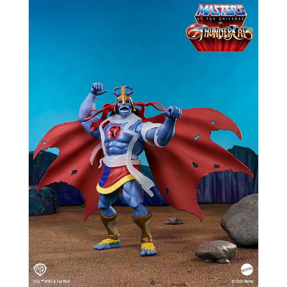 Skell-Ra Masters of the Universe x ThunderCats - El Malviviente Eterno de Eternia JFX01, figuras de acción