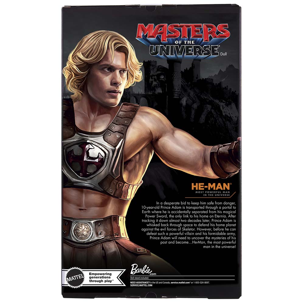 Barbie Signature Masters of the Universe He-Man JJY03, muñecas y muñecos