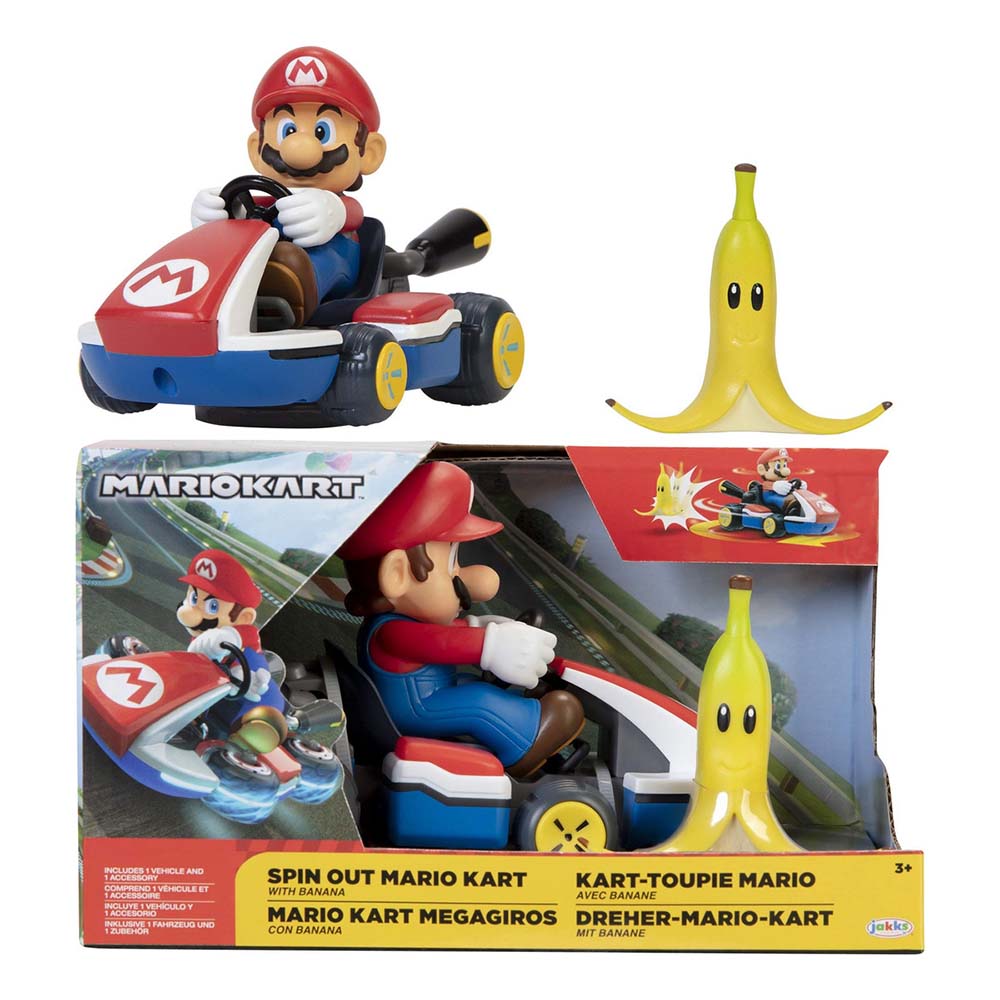 Jakks Pacific Nintendo Super Mario Kart Spin Out