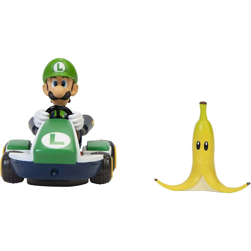 Jakks Pacific Nintendo Luigi Kart Spin Out, vehículos de juguete