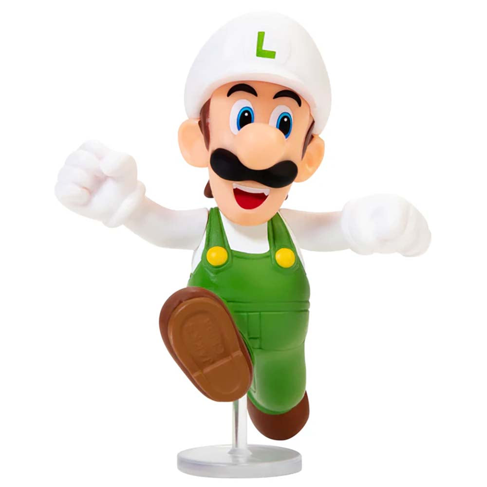 Nintedo Figura 2.5 Pulg Wave 52 Fire Luigi, figuras de acción