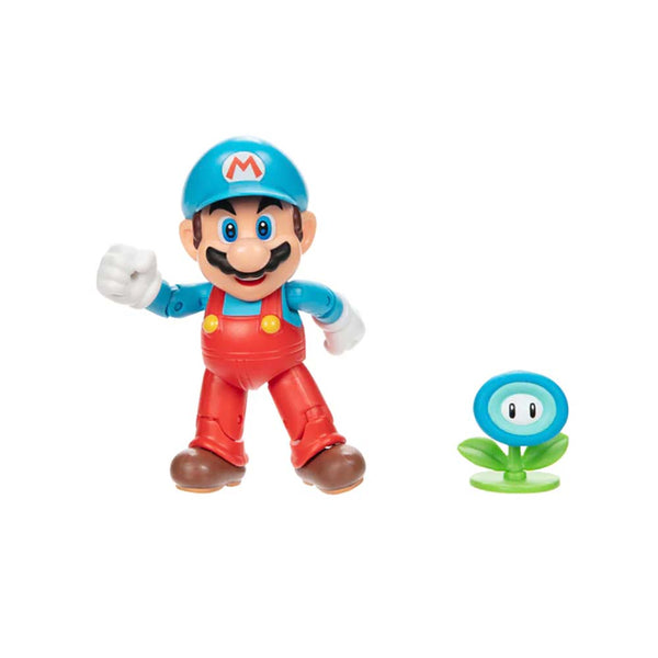 Nintendo Figura 4 Pulg Wave 45 Ice Mario