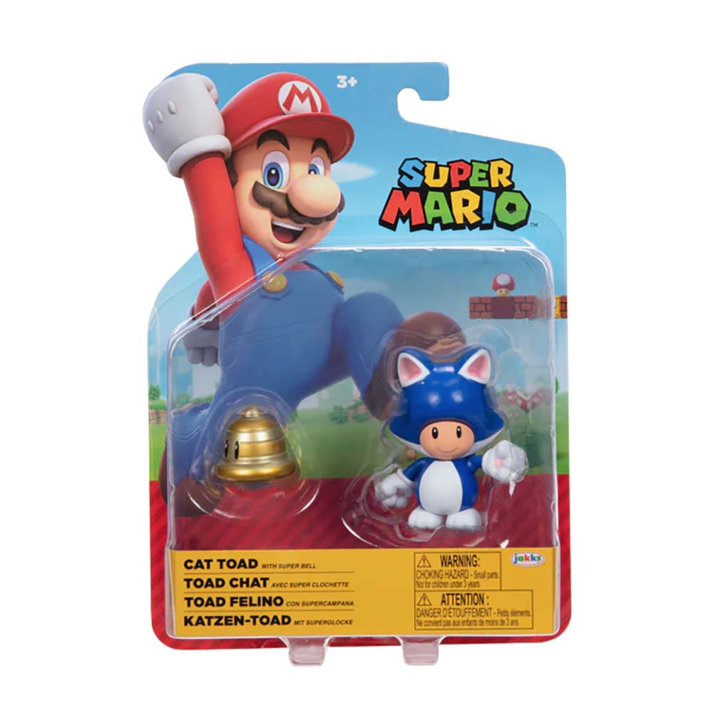 Nintendo Figura 4 Pulg Wave 45 Cat Toad