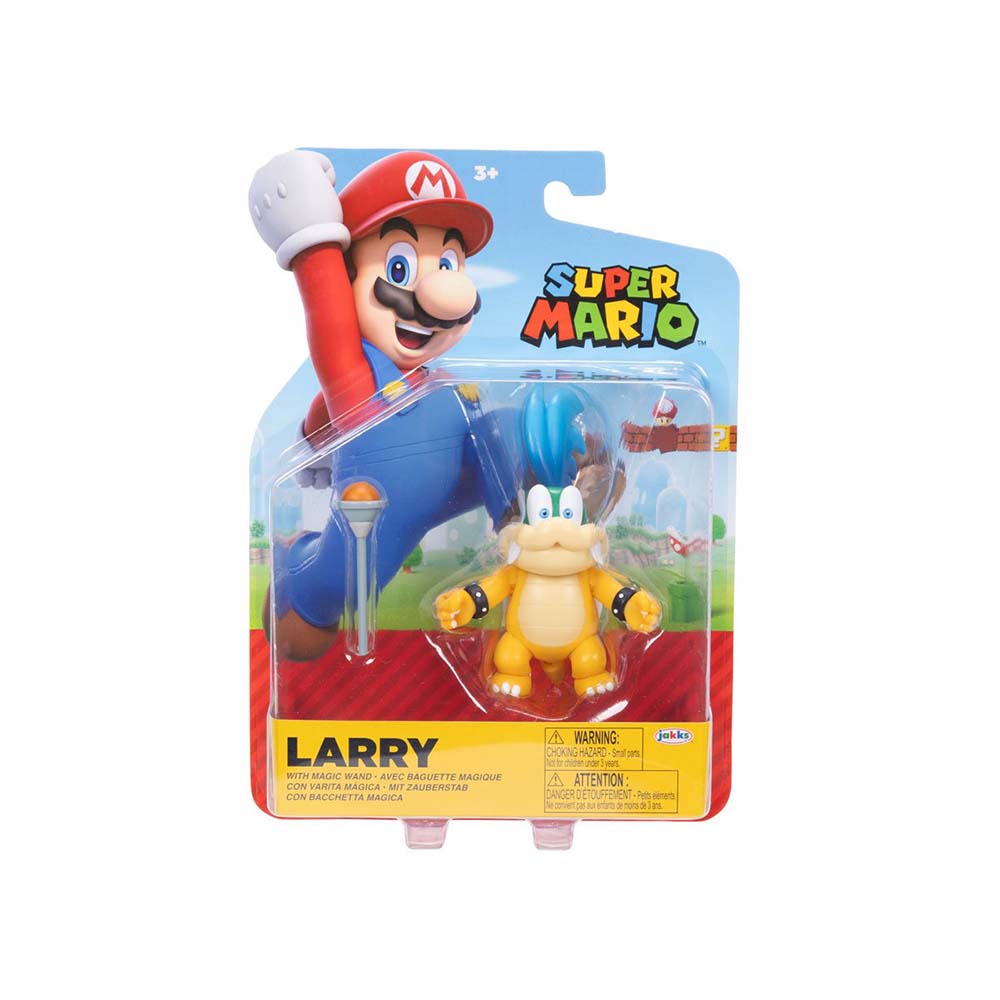 Nintendo Figura 4 Pulg Wave 41 Larry