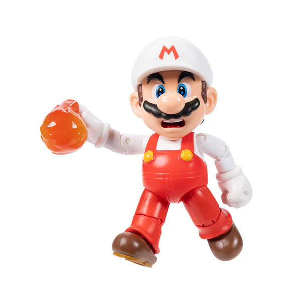Nintendo Figura 4 Pulg Wave 41 Fire Mario