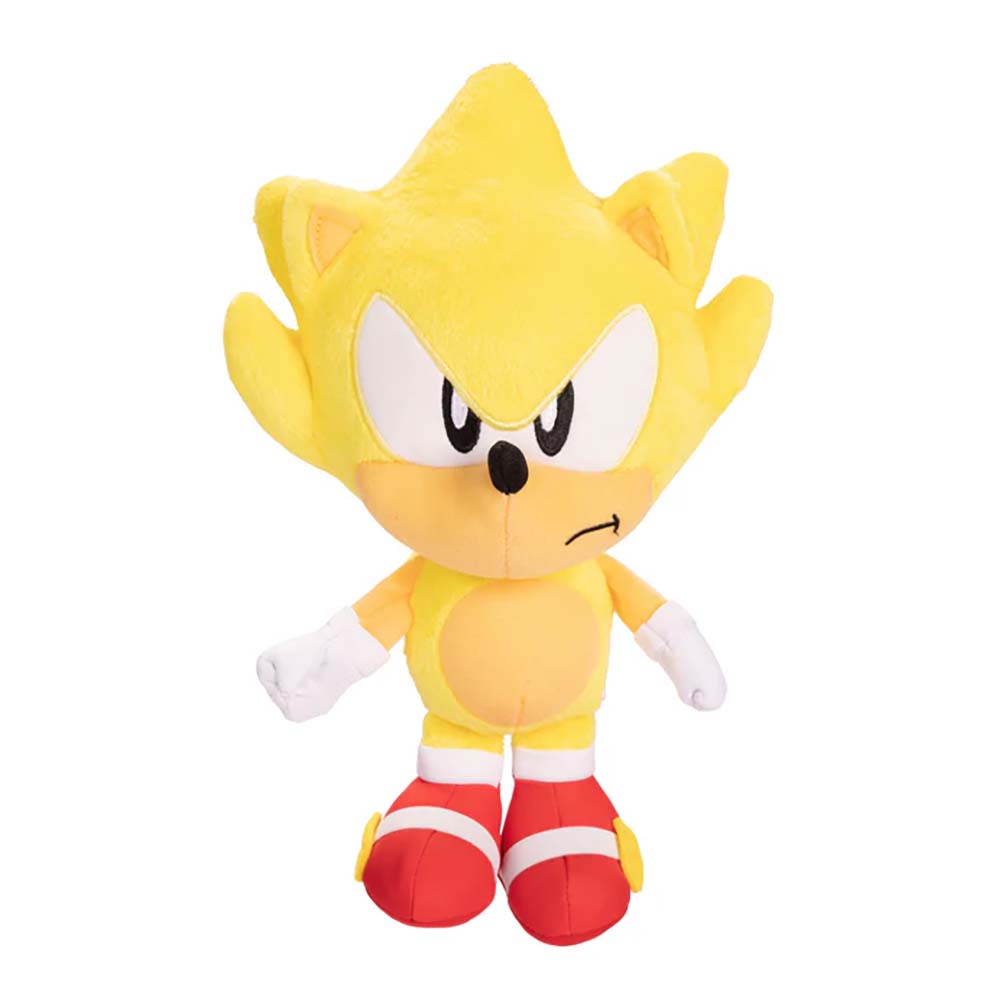 Sonic Peluche Basico 9 Pulg Super Sonic