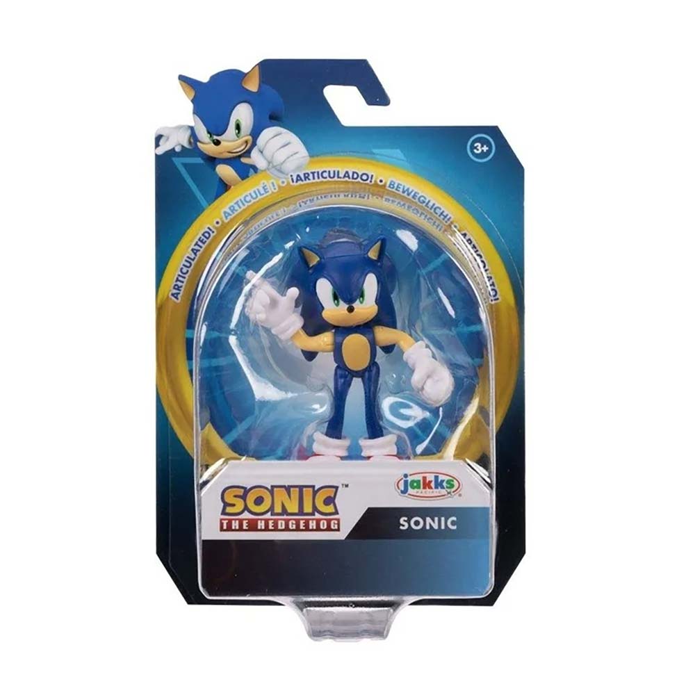 Jakks Pacific Sonic Figura 2.5 Pulg Wave 19 Sonic, figuras de acción