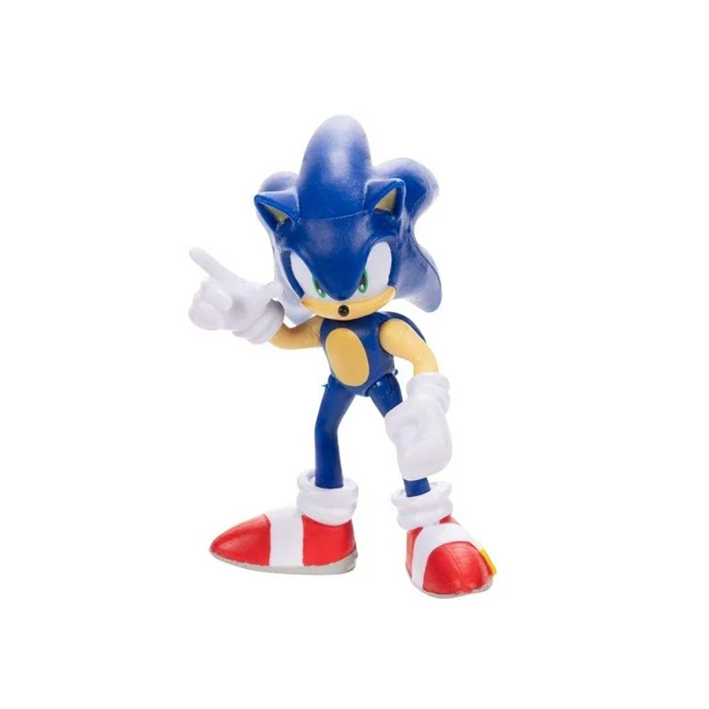 Jakks Pacific Sonic Figura 2.5 Pulg Wave 19 Sonic, figuras de acción