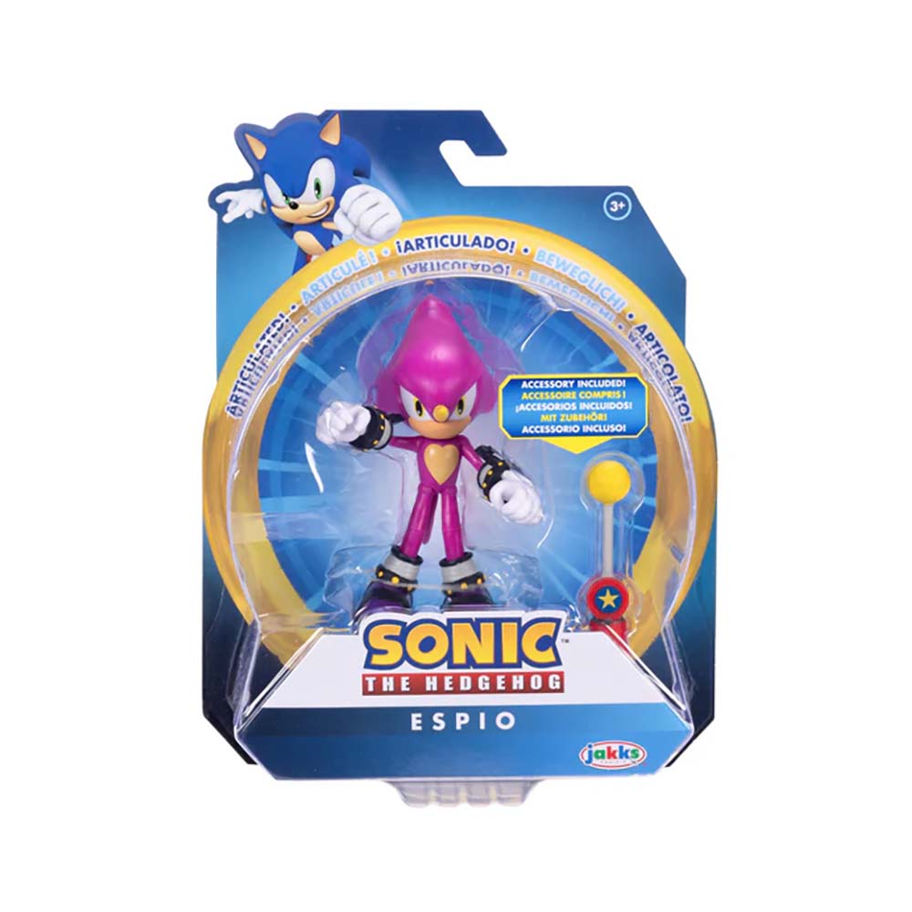 Sonic Figura 4 Pulg Jakks Pacific Wave 20 Espio