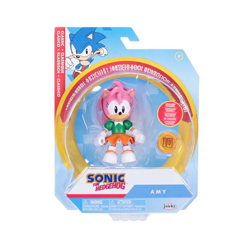 Sonic Figura 4 Pulg Jakks Pacific Wave 20 Amy