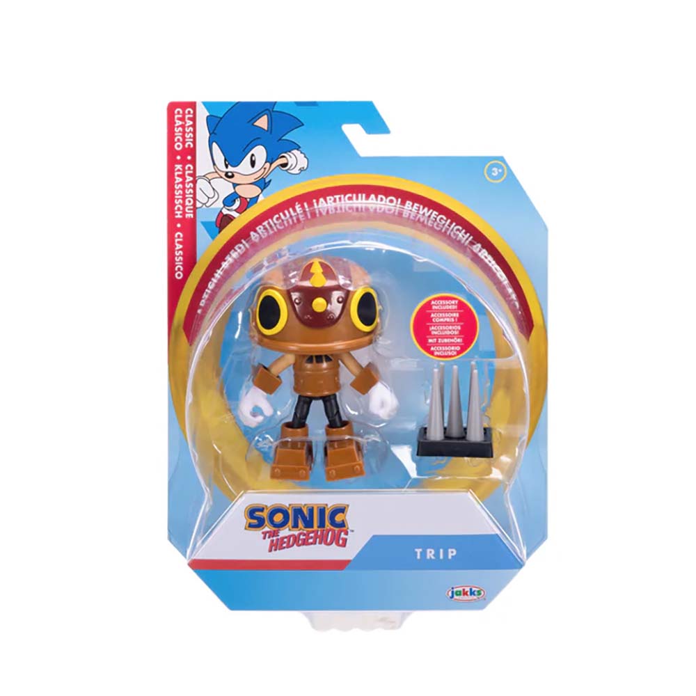 Sonic Figura 4 Pulg Jakks Pacific Wave 20 Trip