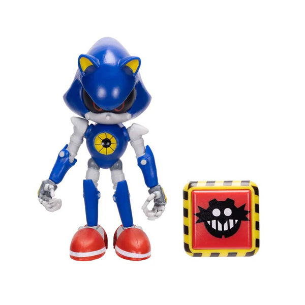 Sonic Figura 4 Pulg Jakks Pacific Wave 20 Metal Sonic