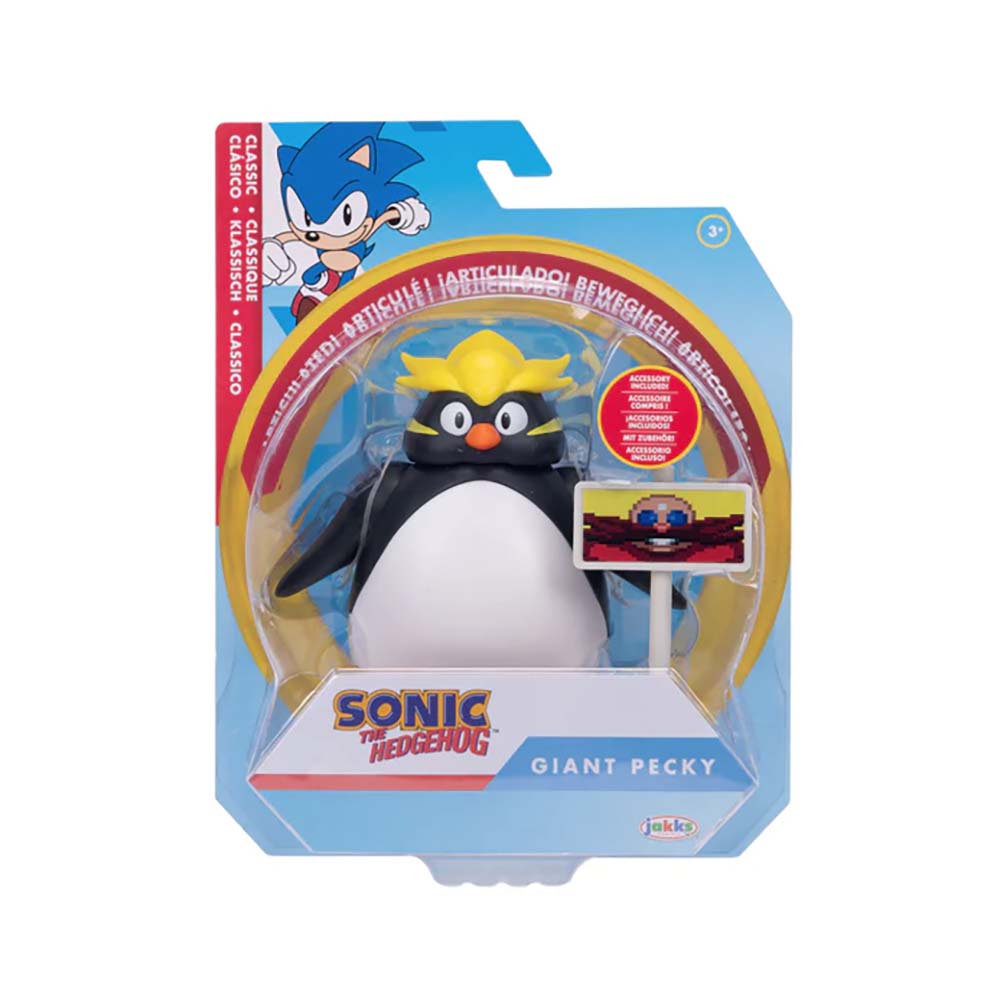 Sonic Figura 4 Pulg Jakks Pacific Wave 20 Giant Pecky