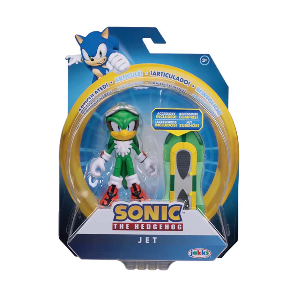 Sonic Figura 4 Pulg Jakks Pacific Wave 20 Jet
