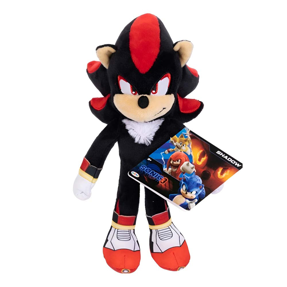 Peluche Sonic the Hedgehog 3 Shadow – Jakks Pacific (Producto Oficial)