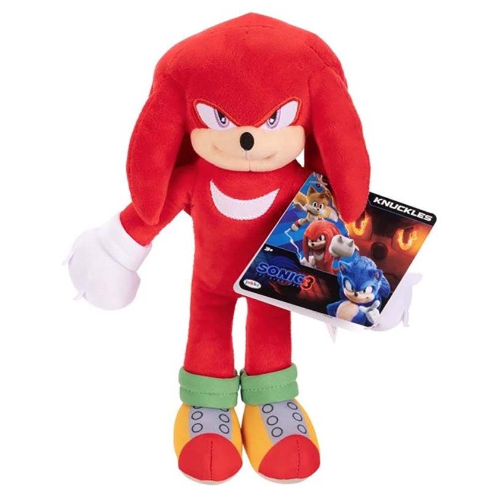 Peluche Sonic the Hedgehog 3 Knuckles – Jakks Pacific (Producto Oficial)