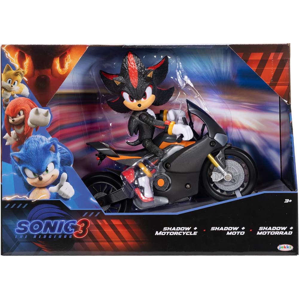 Sonic 3 Figura 5 Pulg Con Vehiculo
