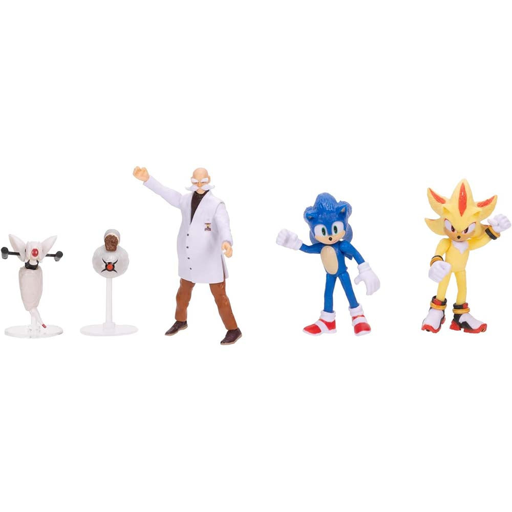 Set de Figuras Sonic The Hedgehog 3 – Movie Collection | Jakks Pacific (Producto Oficial), figuras de acción