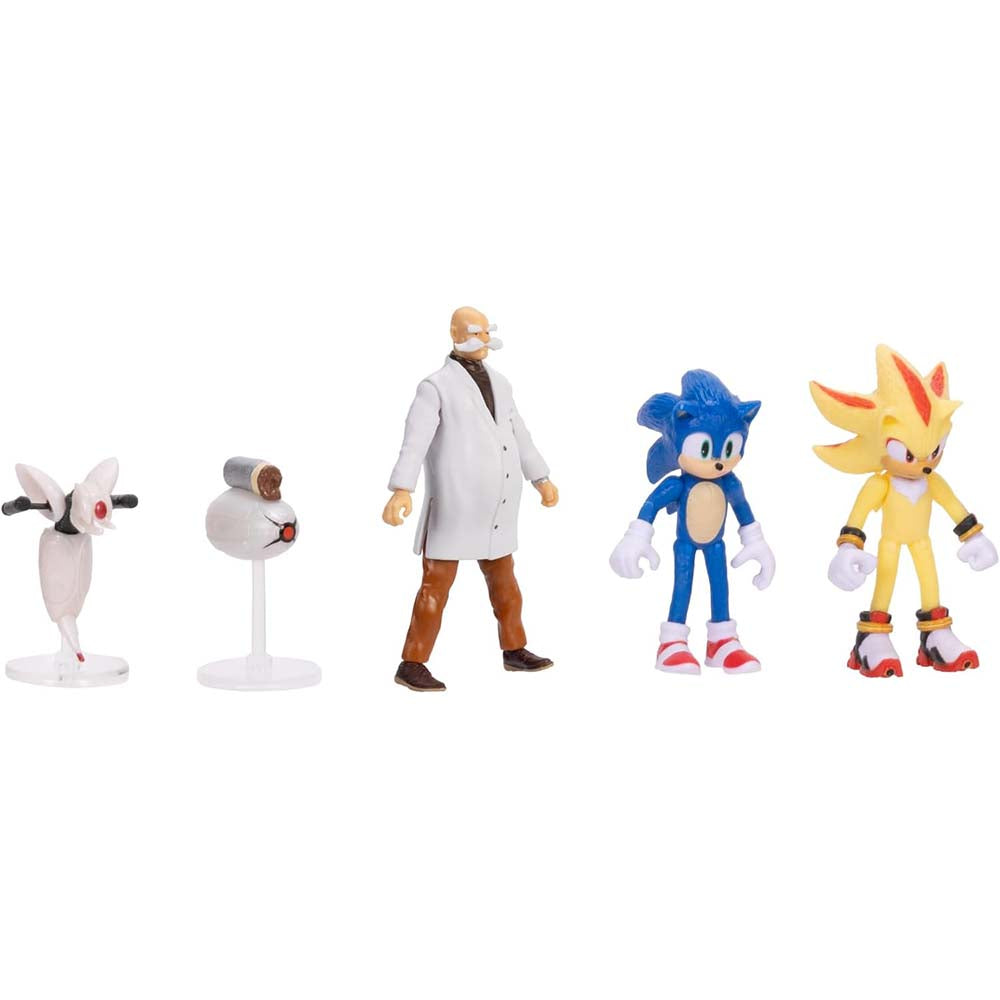 Set de Figuras Sonic The Hedgehog 3 – Movie Collection | Jakks Pacific (Producto Oficial), figuras de acción