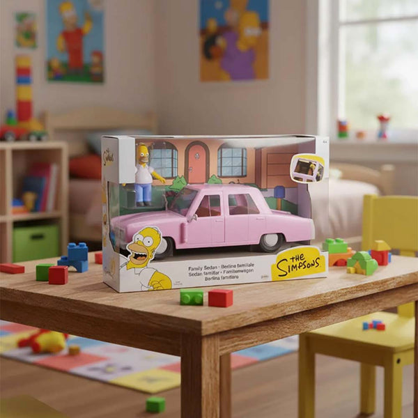 The Simpsons Family Sedan (Sedán Familiar de Los Simpson) de JAKKS Pacific