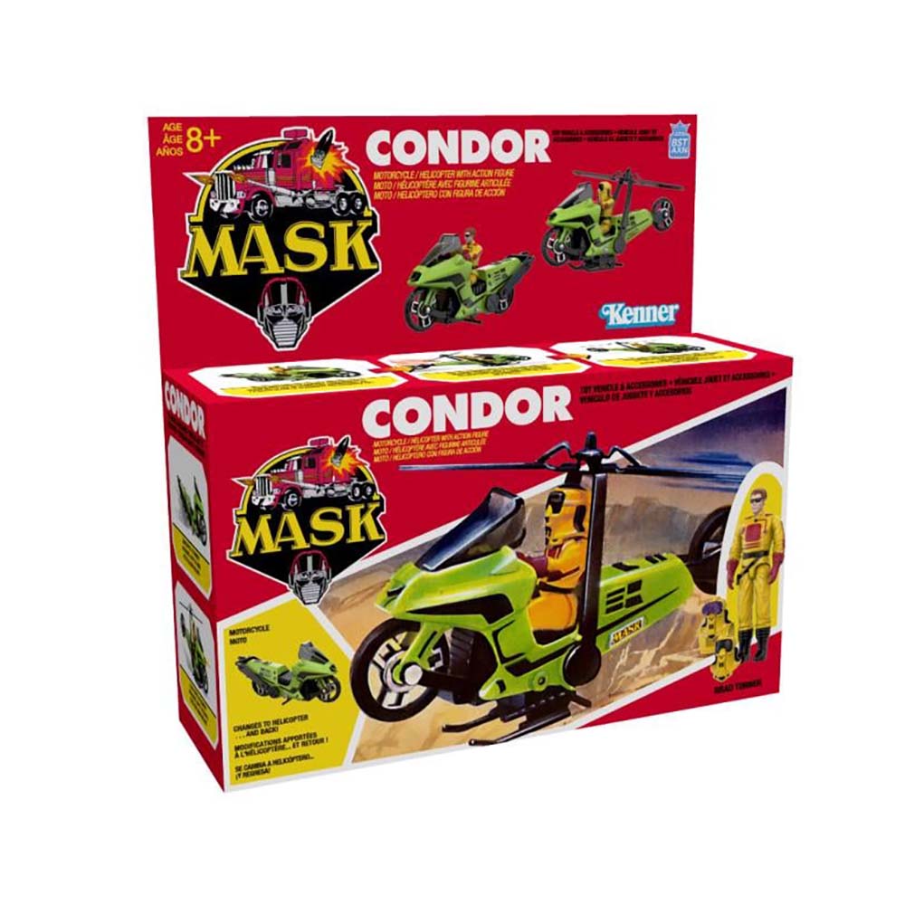 M.A.S.K. Condor Vehicle with Brad Turner Action Figure
