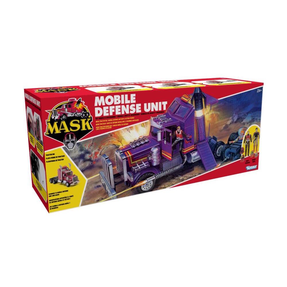 M.A.S.K. Unidad Móvil de Defensa con Matt Trakker y Bruce Sato