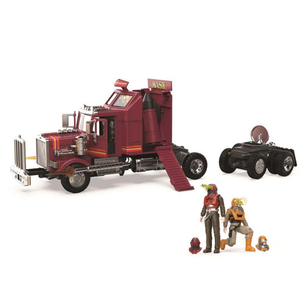 M.A.S.K. Mobile Defense Unit Vehicle with Matt Tracker & Bruce Sato Action Figures