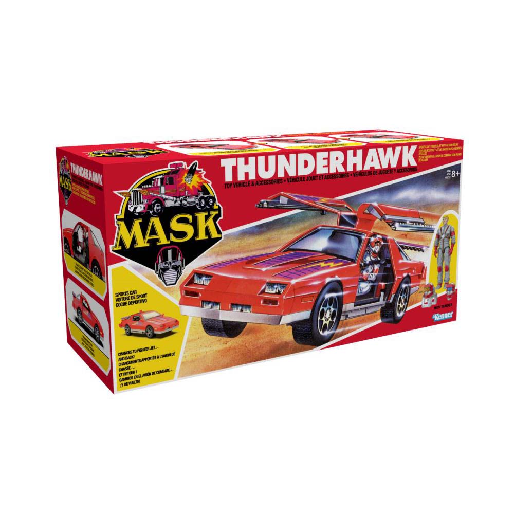M.A.S.K. Thunderhawk con figura de Matt Trakker