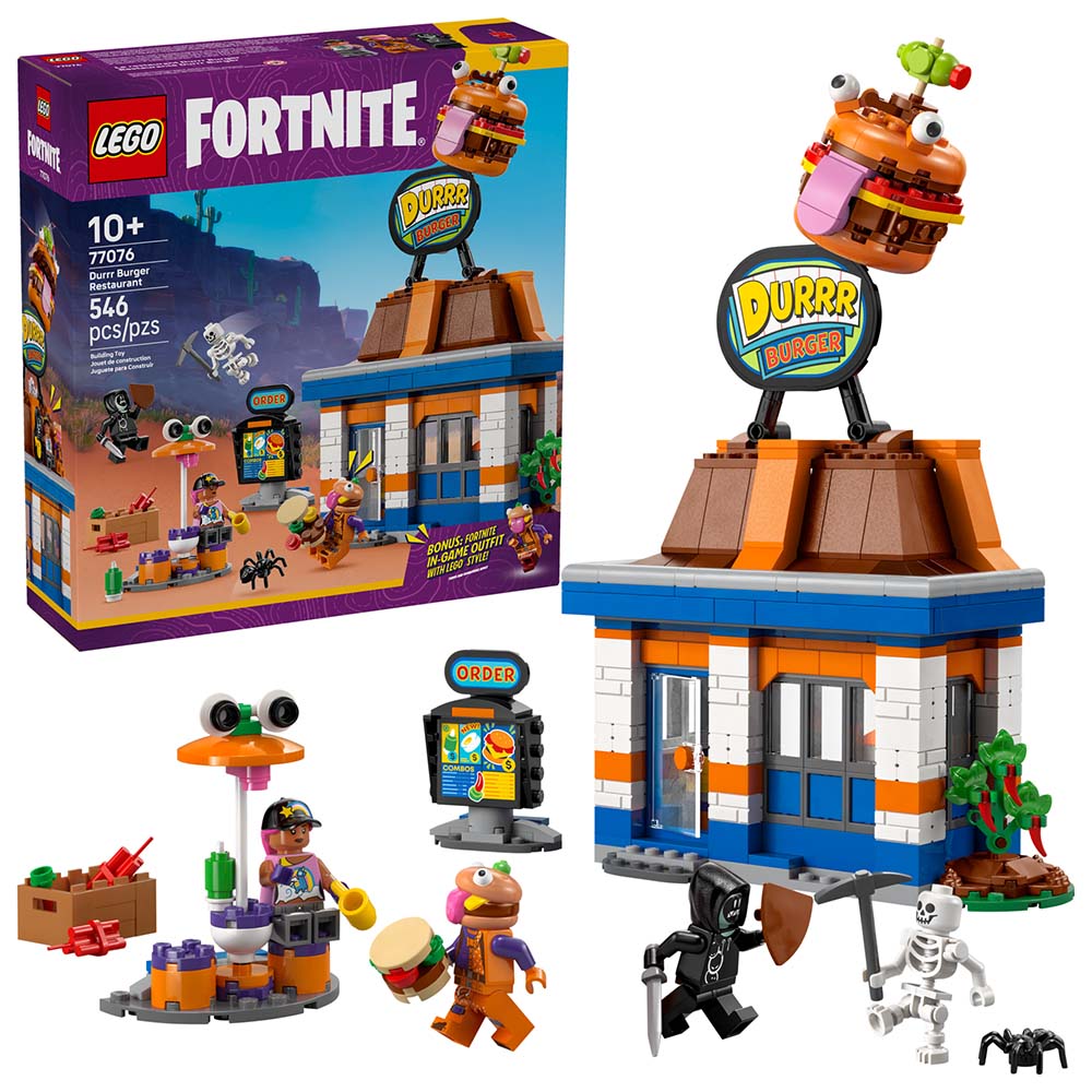 LEGO Fortnite Restaurante Hamburrrguesa 77076, sets de construcción