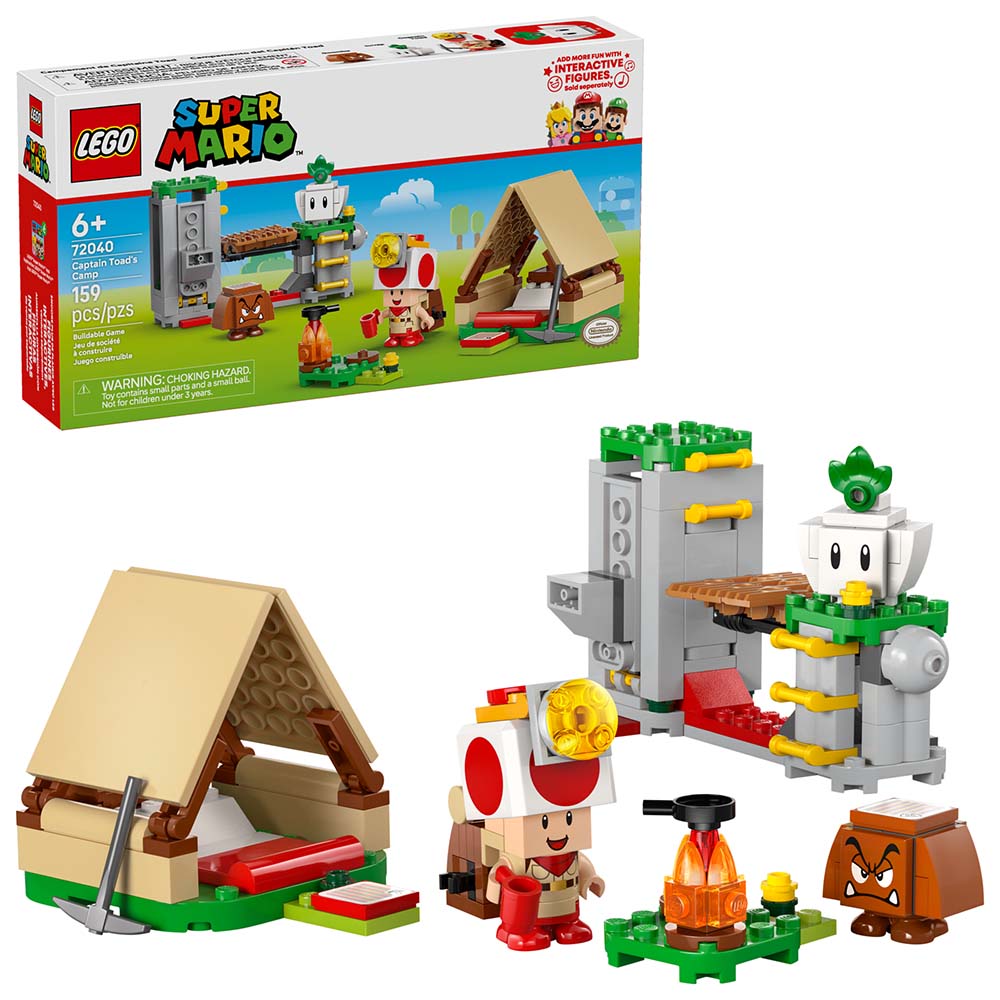 Lego® de acampada con el Capitán Toad 72040