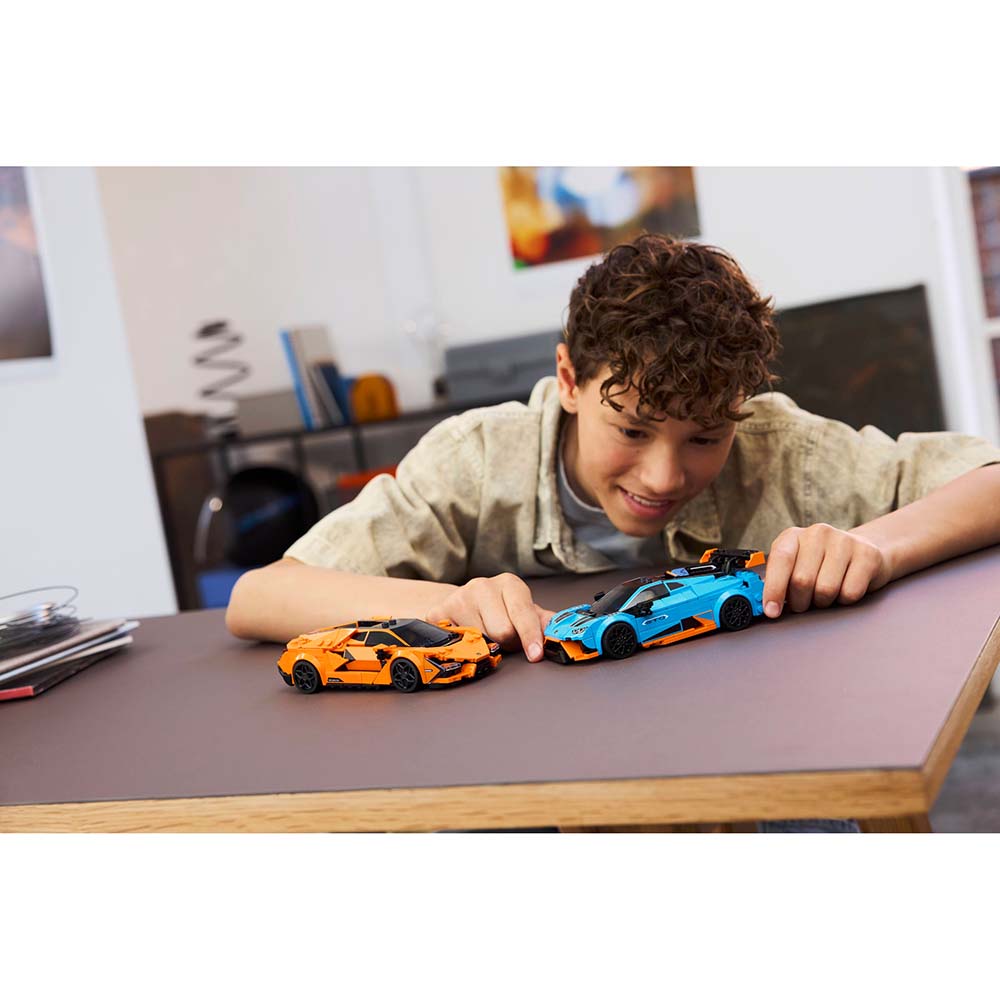 LEGO Lamborghini Revuelto y Huracán STO 77238, sets de construcción