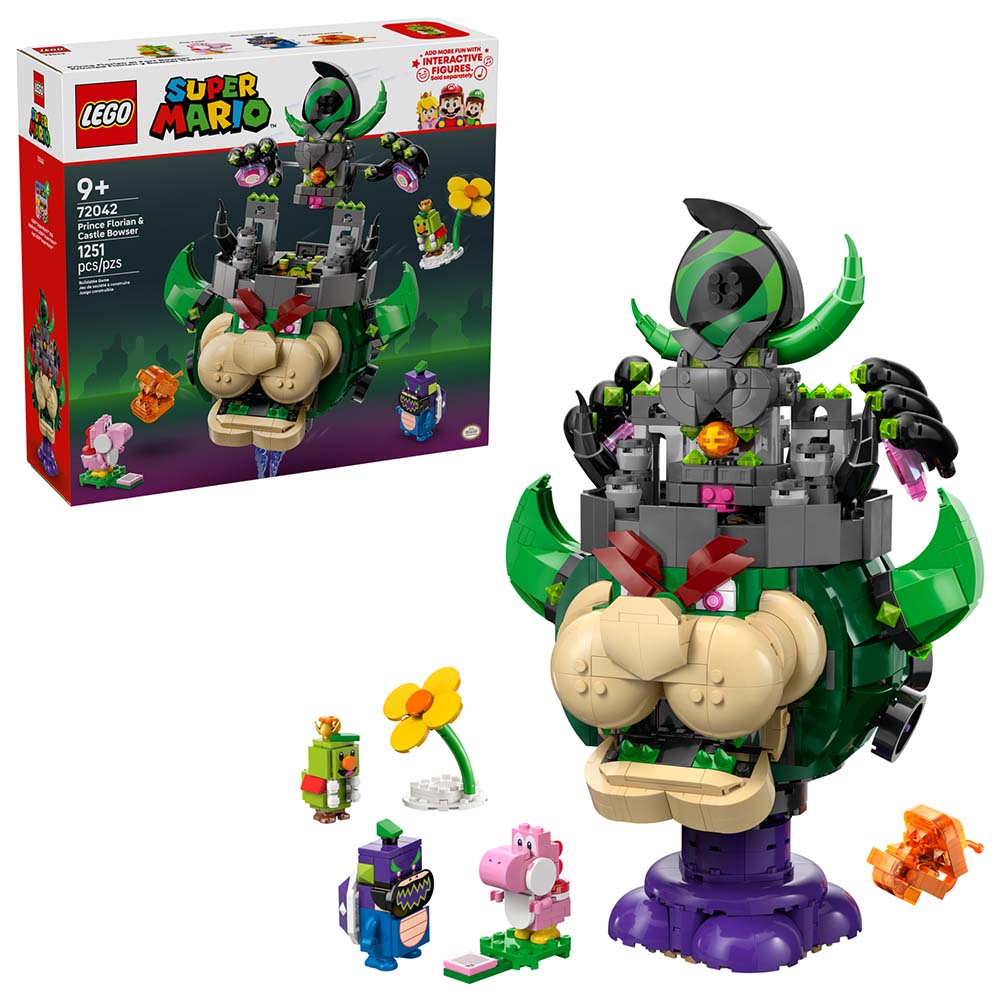 LEGO Príncipe Florian y Bowser Castillo 72042, sets de construcción