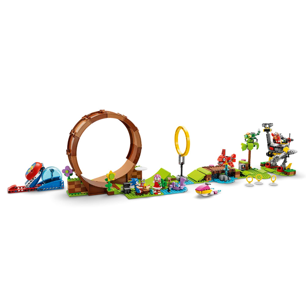 Set de construção Sonic: Desafío del Looping de Green Hill Zone