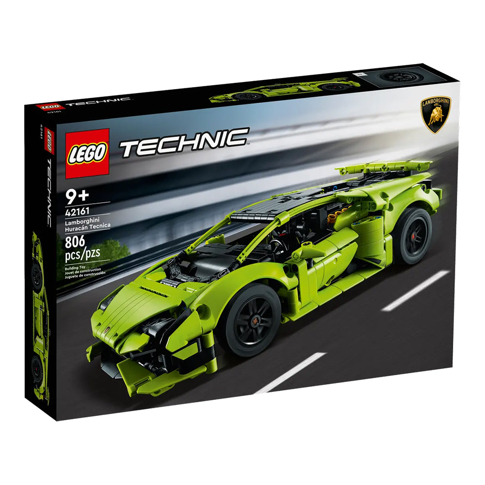 LEGO Lamborghini Huracán Técnica 42161: Set de construcción de 806 piezas - Edad 9+