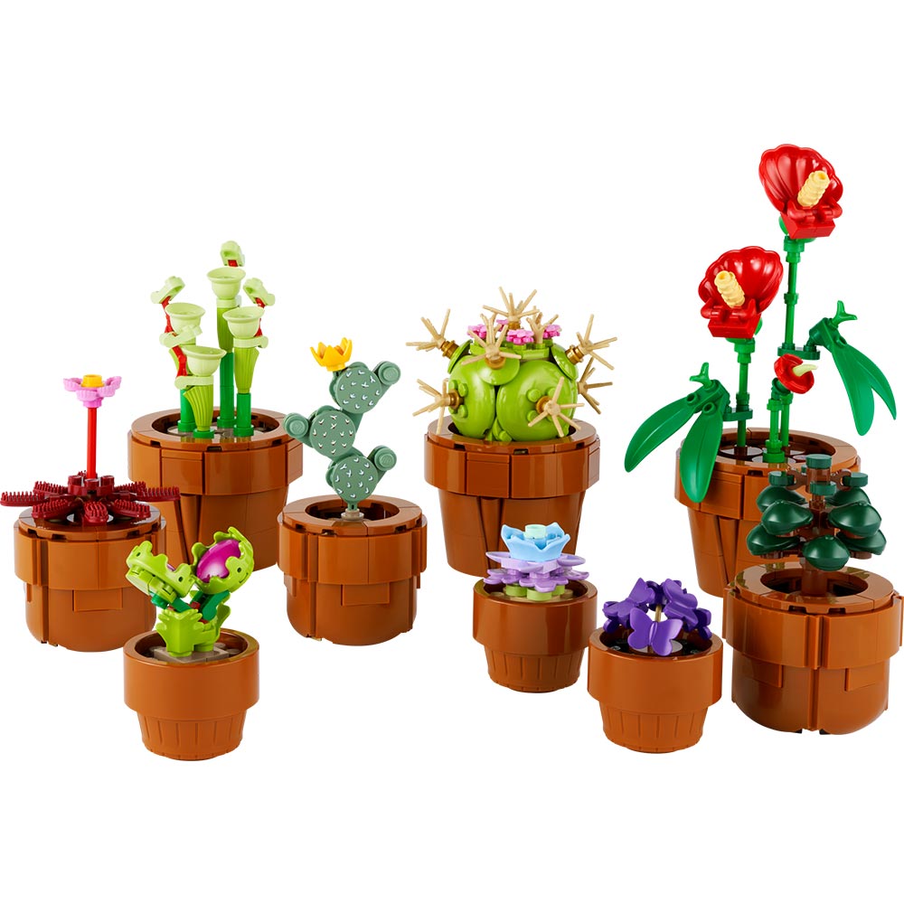 LEGO Botanical Collection Plantas Diminutas 10329: Set de construcción de 758 piezas - Edad 18+