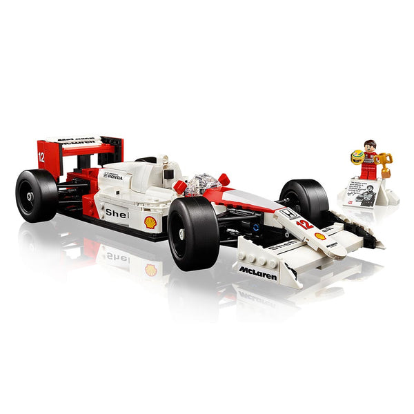 LEGO Icons McLaren MP4/4 y Ayrton Senna 10330