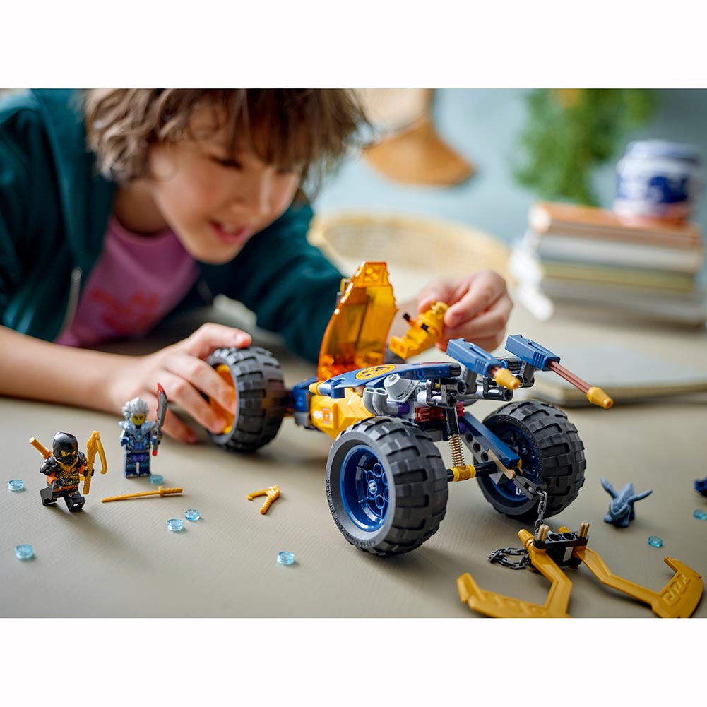 LEGO Buggy Todoterreno Ninja de Arin 71811: Set de construcción de 267 piezas - Edad 7+