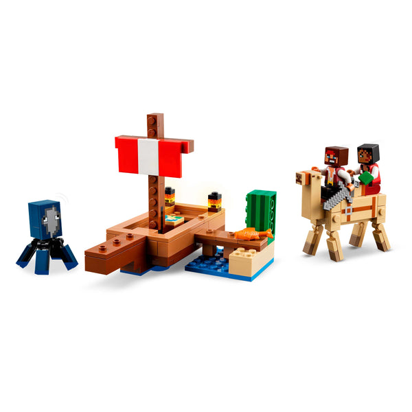 Minecraft El Viaje en el Barco Pirata 21259