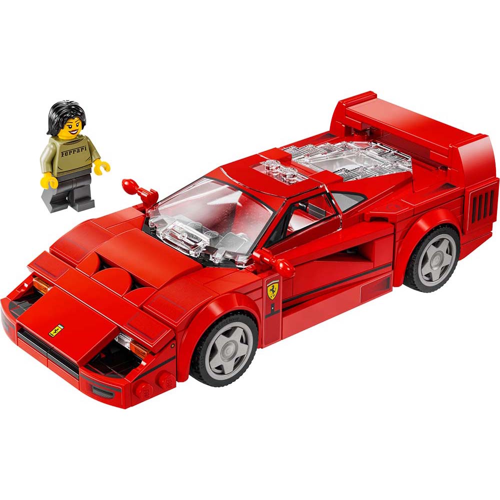 LEGO Supercoche Ferrari F40 76934: Set de construcción de 318 piezas - Edad 9+