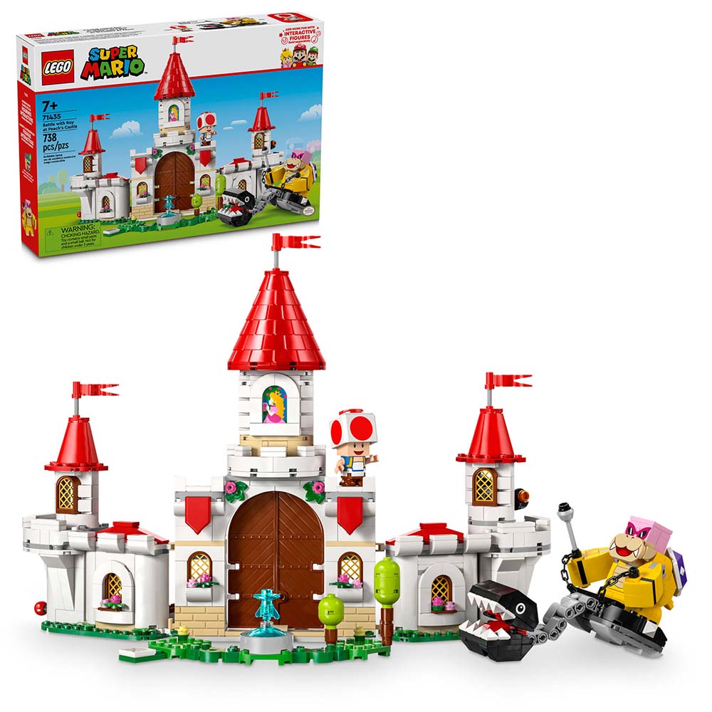 Lego Super Mario Combate contra Roy en el Castillo de Peach 71435